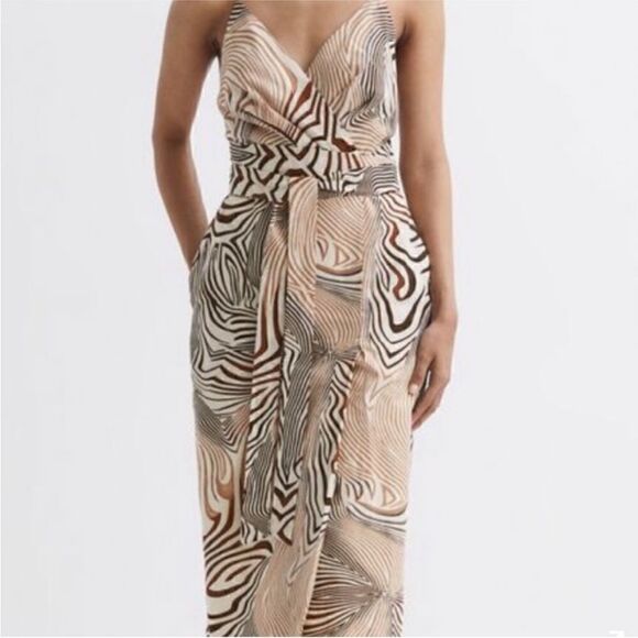 NWT  REISS Rosie Dress-T3 - Picture 1 of 13